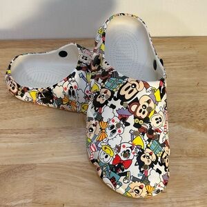 Women's Cartoon Garden Clogs Straps Missing Size 38-39